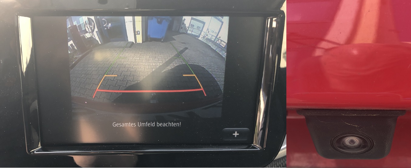 Rückfahrkamera Monitor Umkehren Passt für Mercedes Benz Smart W450 W451 Nützlich 